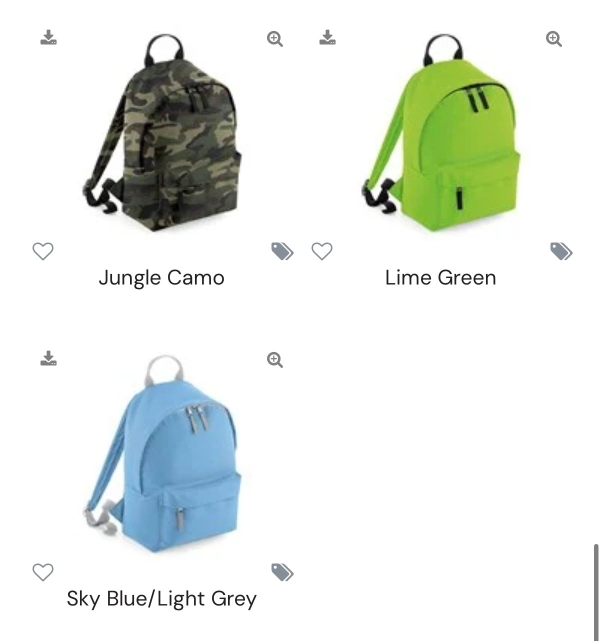 Customisable Kids Backpack