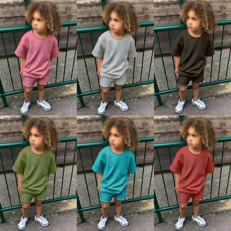 SALE Plain Shorts Set - Colour Choices Available