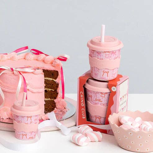 Bows Babychino Cup 4oz (Straws Sold Separately)