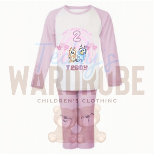 Bluey Birthday Pjs