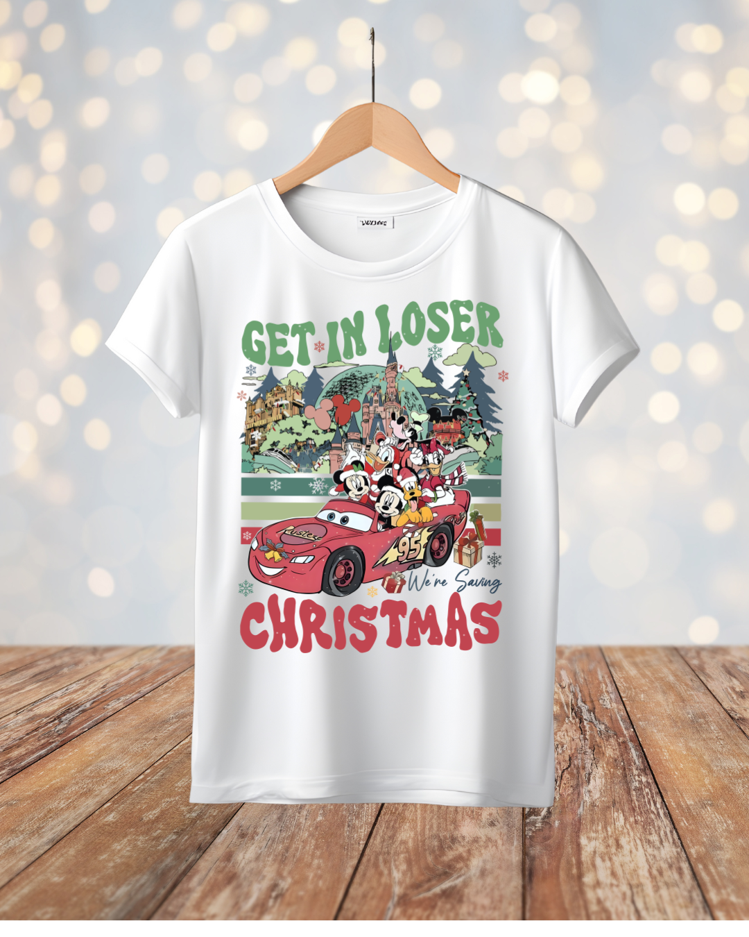 Get in Loser! Cars Kids Christmas T-shirt or Sweatshirt
