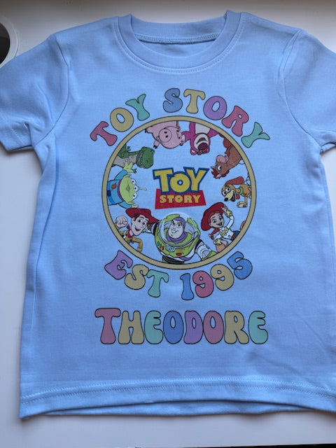 Toy Theme Shorts Set