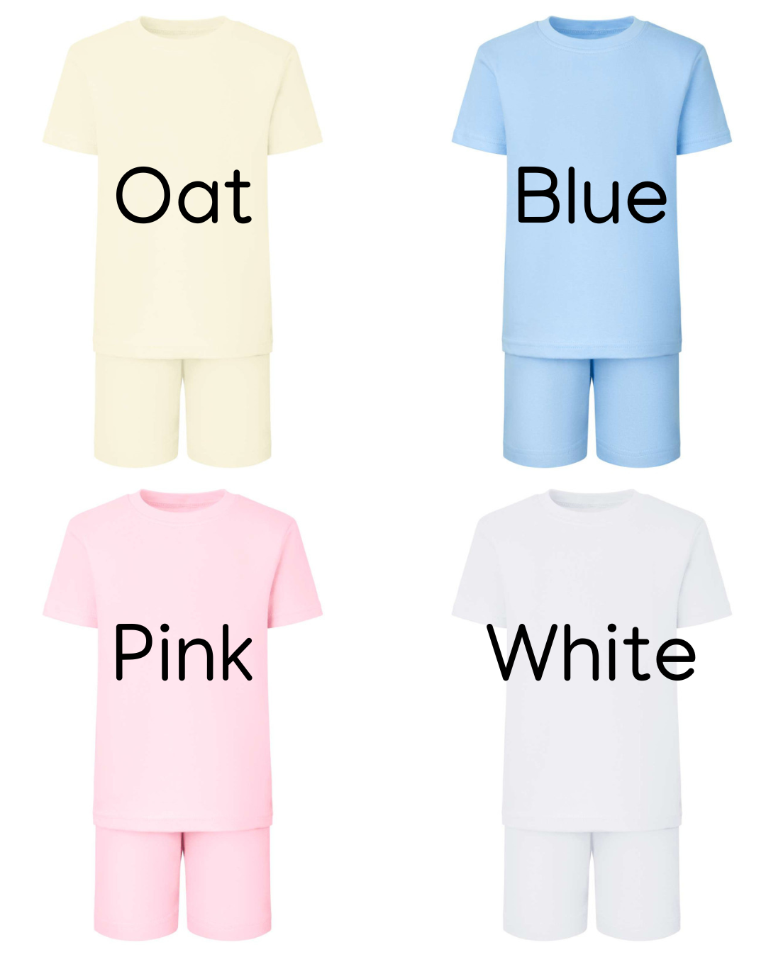 Personalised Shorts Set