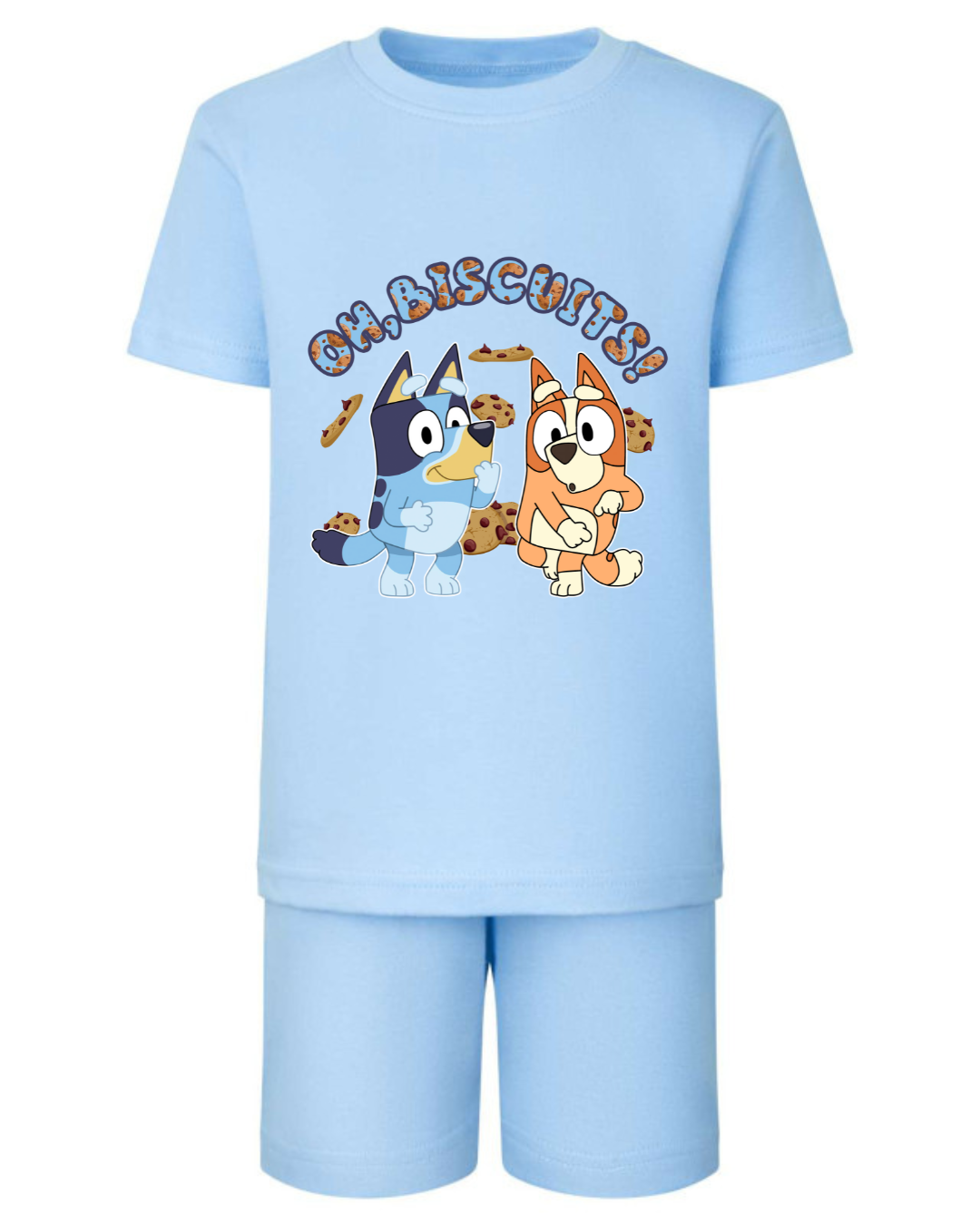 Choose your Design Bluey Inspired Shorts Set