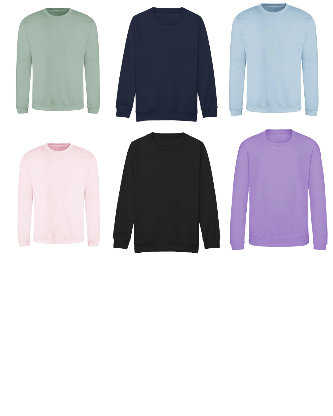 Kids Floral Lettered Sweatshirt