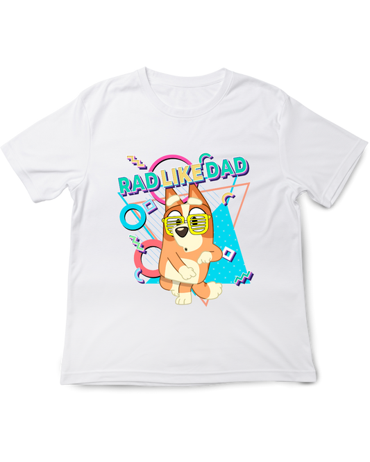 Rad Like Dad Children's Matching T-Shirt