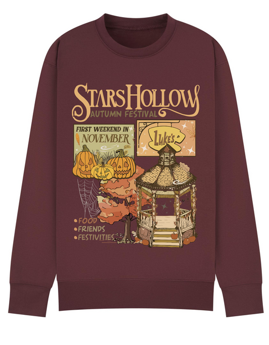 Women's Star's Hollow Pumpkin Autumn Sweatshirt GG inspired