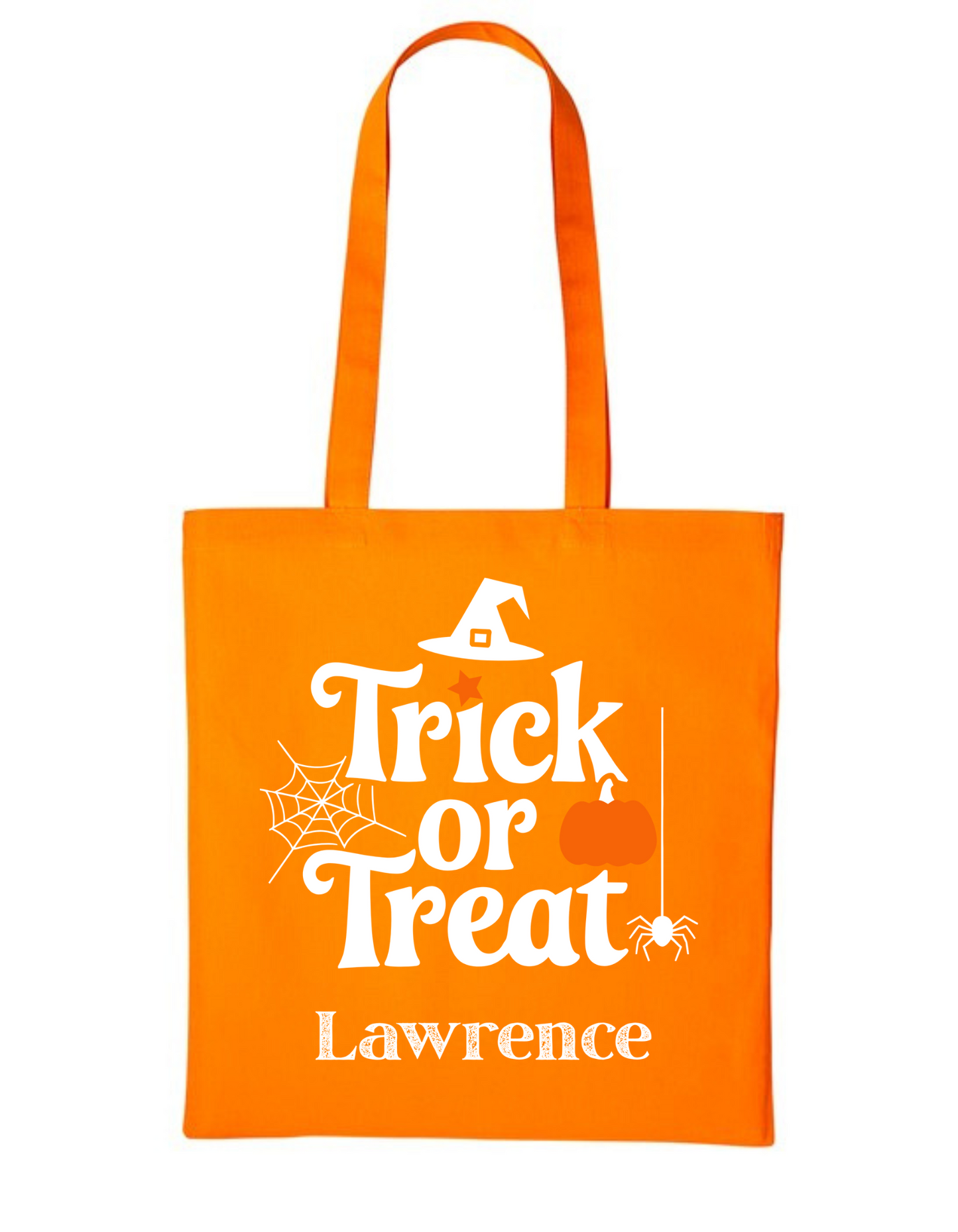 Trick Or Treat Bag Choose your colour