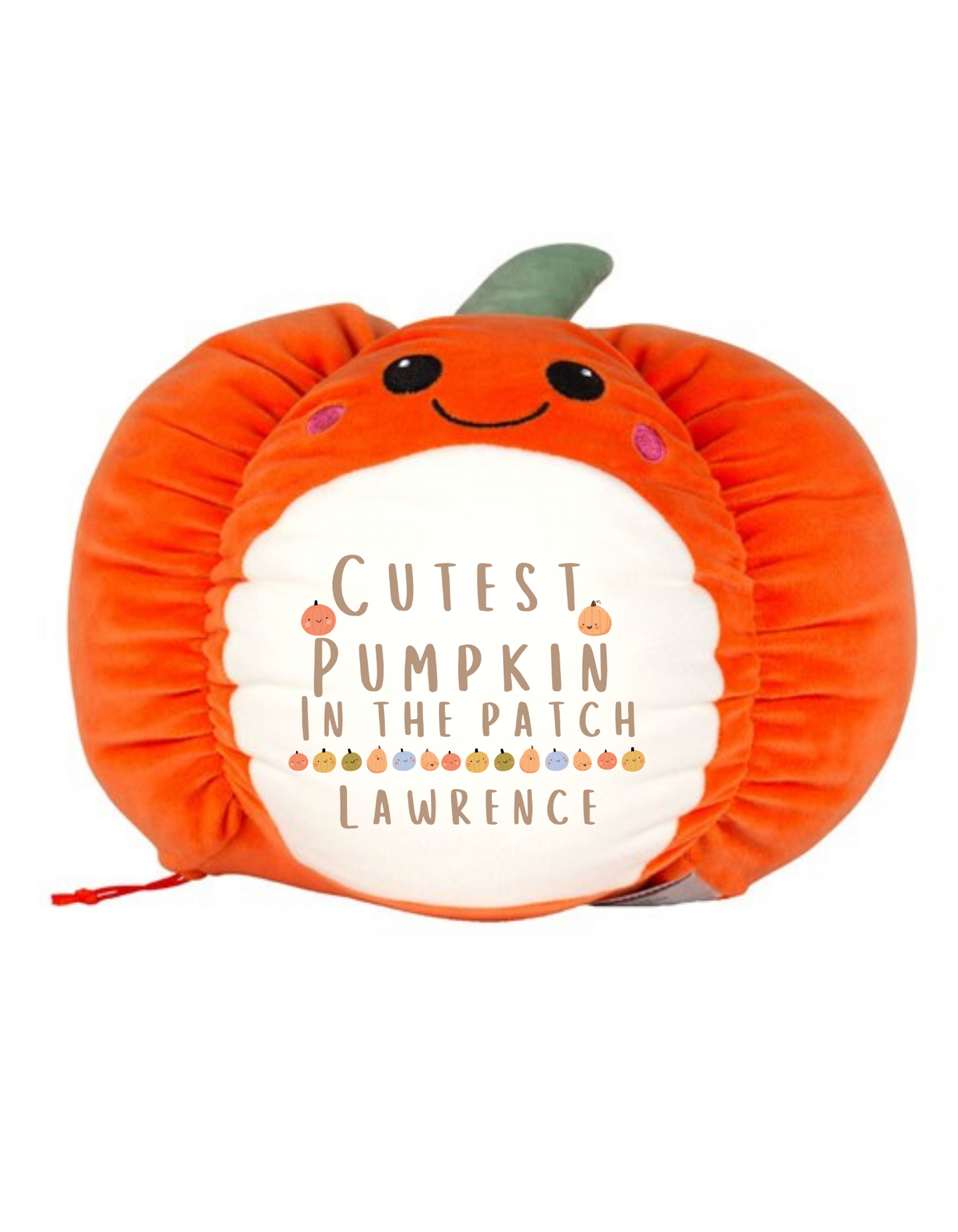 Cutest Pumpkin in the Patch Personalised Pumpkin Plush