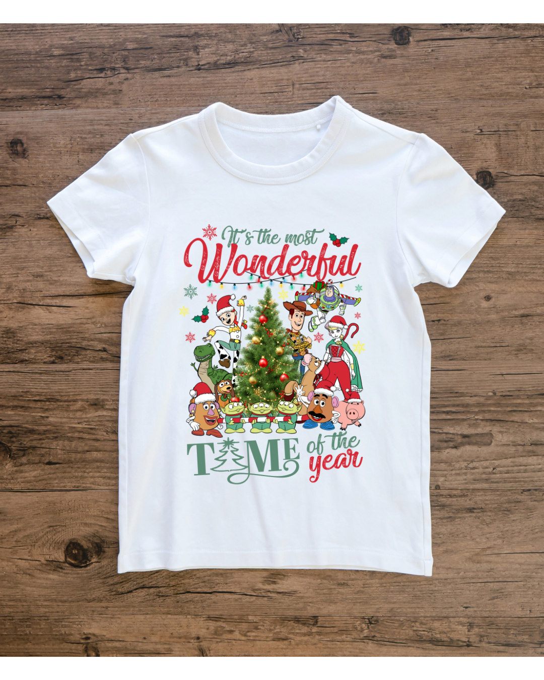 Wonderful Time of Year Kids Christmas T-shirt or Sweatshirt