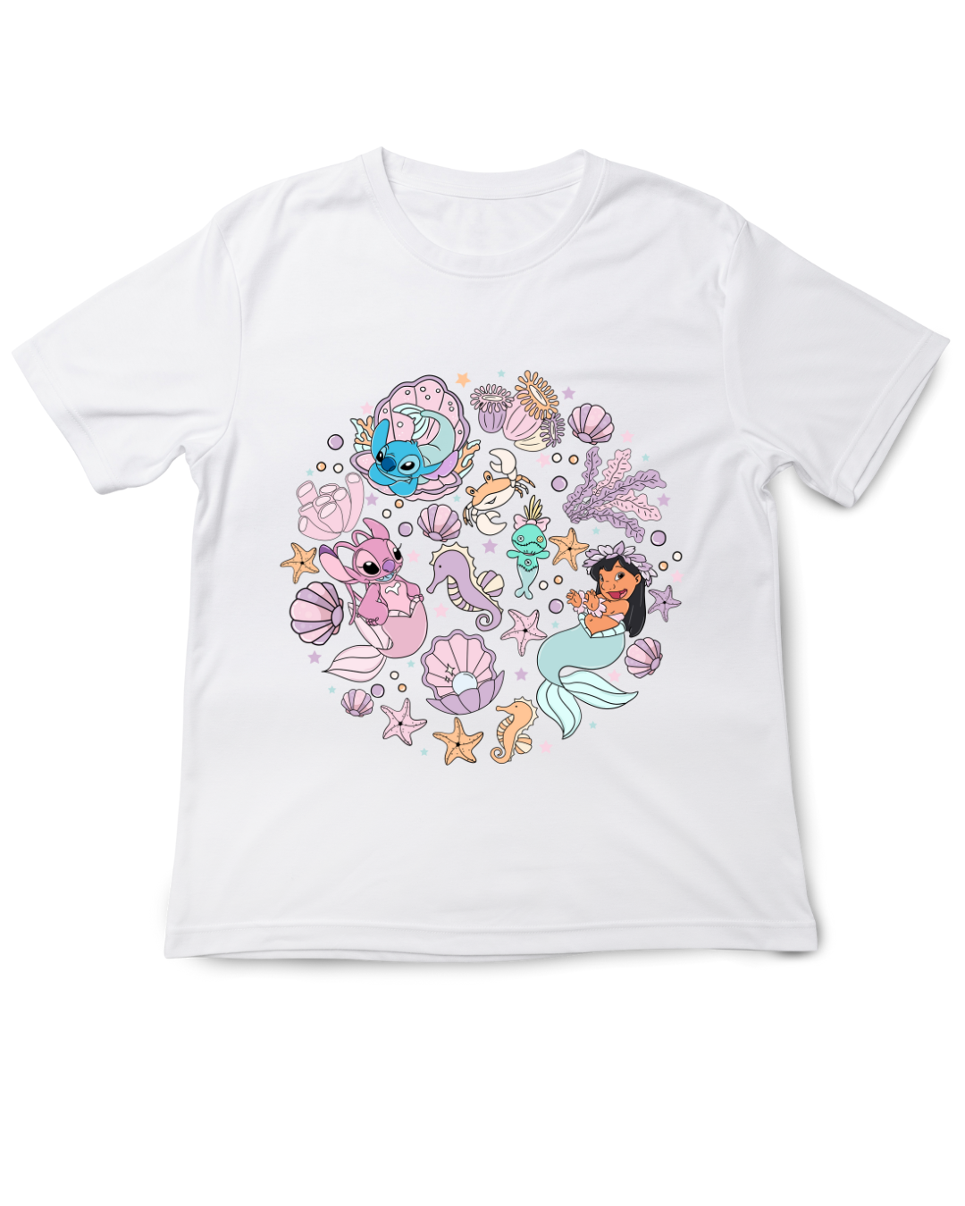 Aloha Mermaid Children's Summer T-Shirt