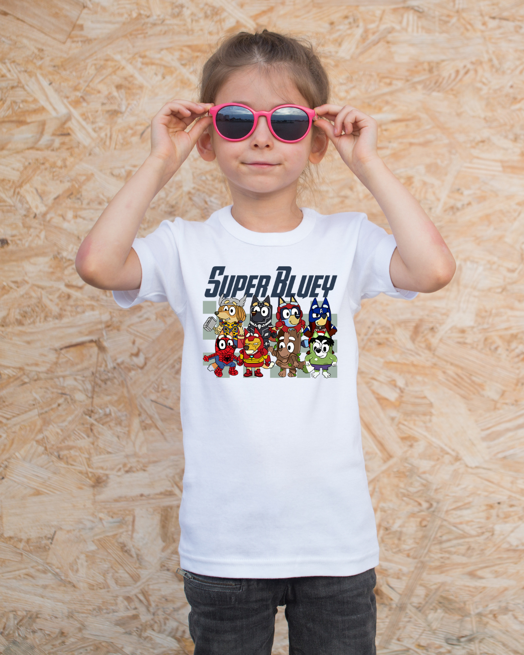 Super Bluey Blue dog Inspired T Shirt