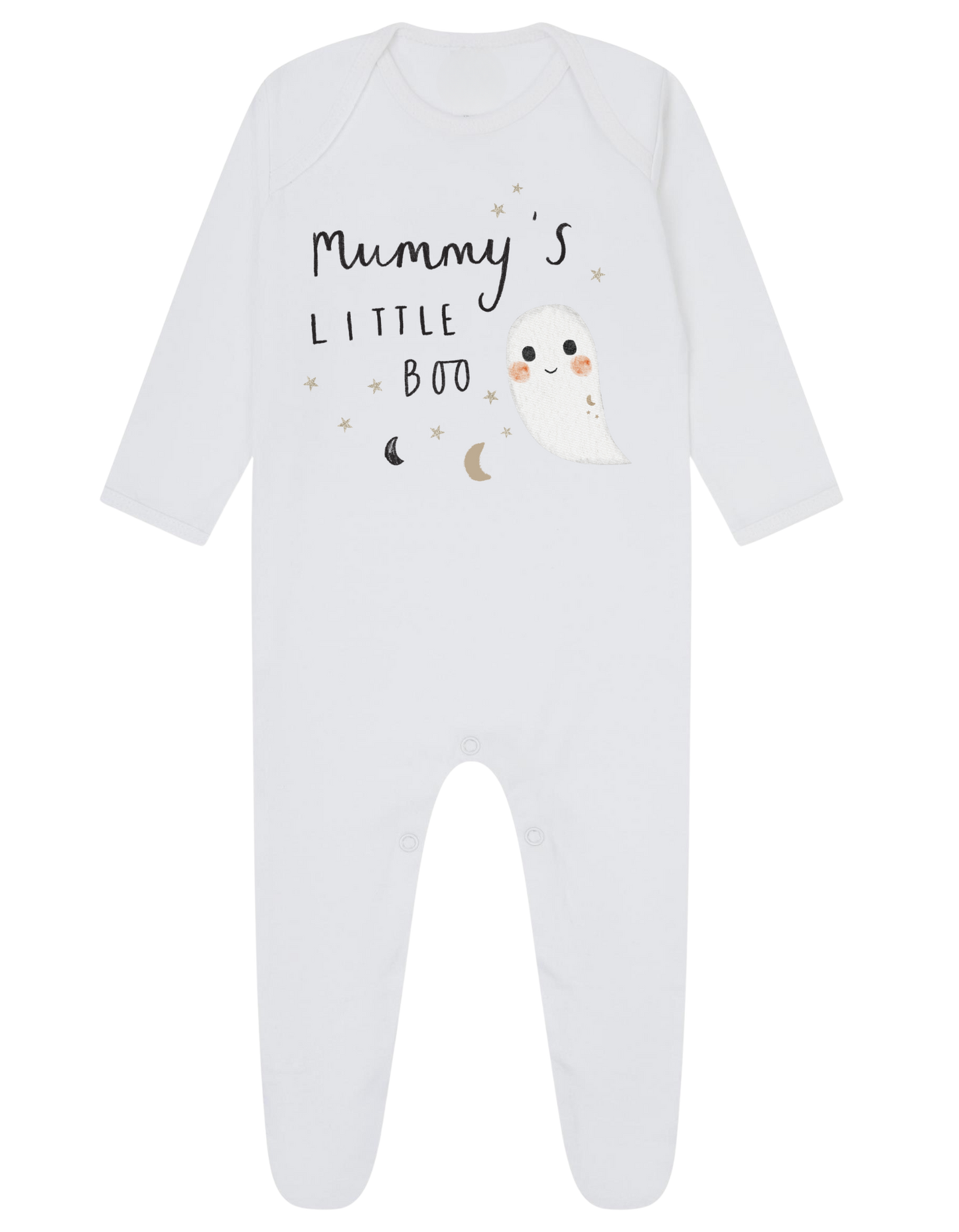 Mummy's Little Boo Baby Sleepsuit or Vest