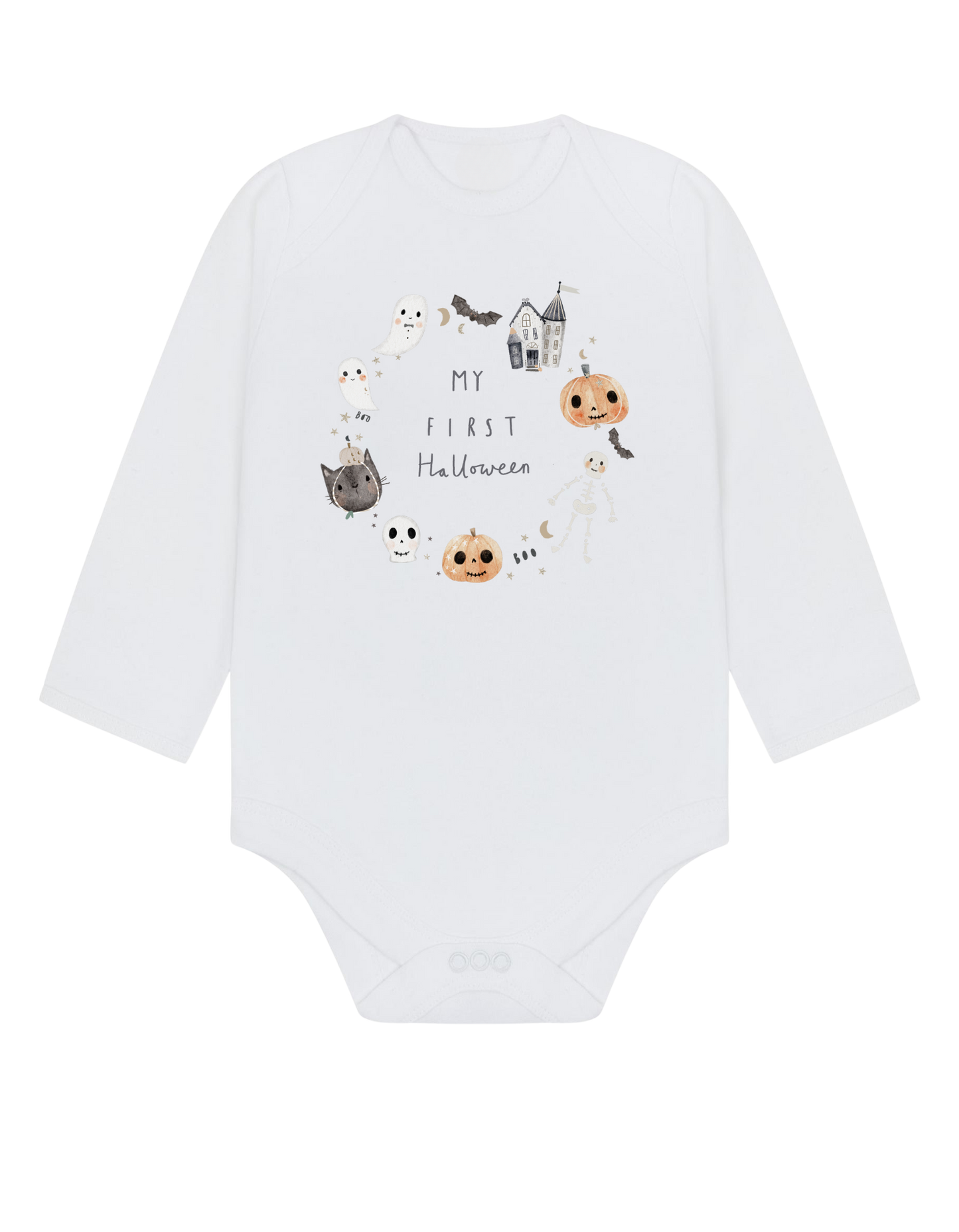 My First Halloween Baby Sleepsuit or Vest