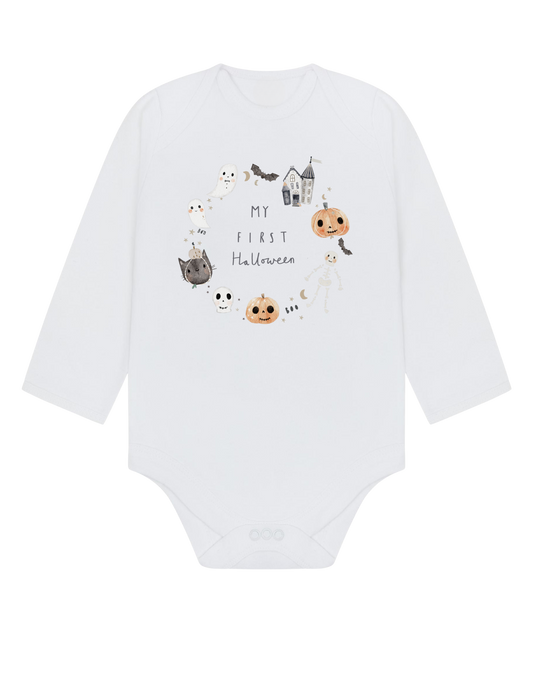 My First Halloween Baby Sleepsuit or Vest
