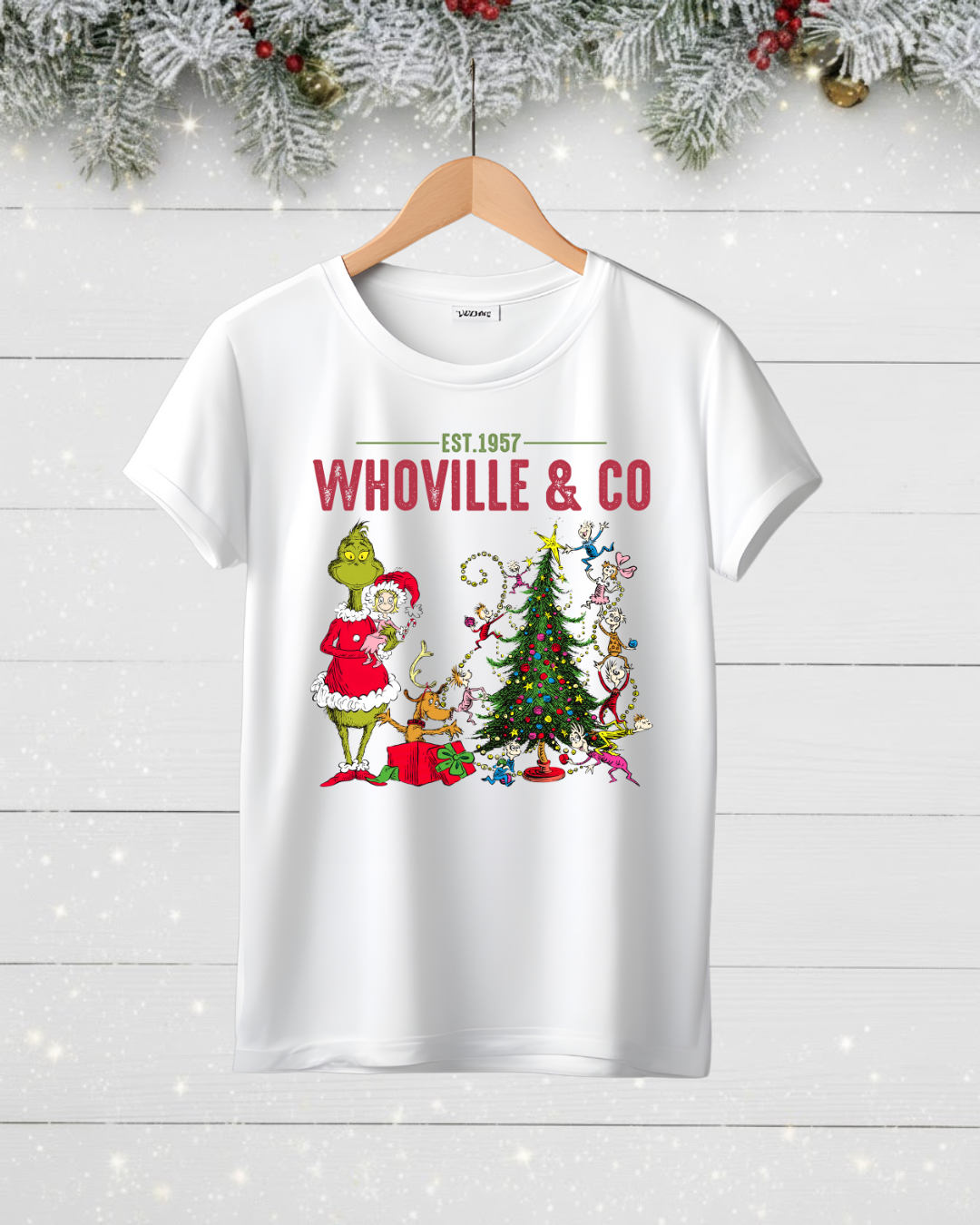 Children's Whoville and co Christmas T-shirt or Sweatshirt