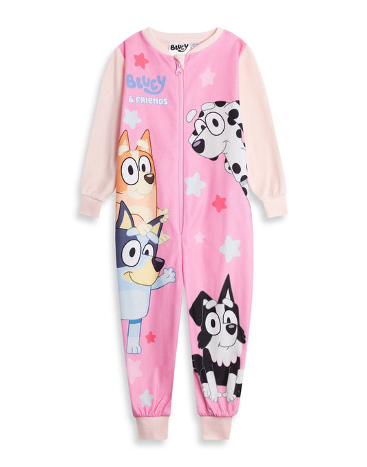 Bluey Girls Pink Onesie
