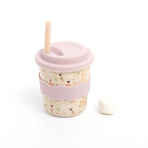 Fairy Chino Cup with Straw 8oz