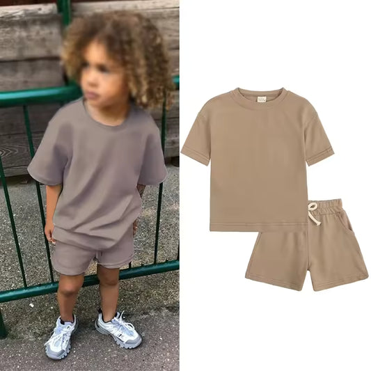 SALE Plain Shorts Set - Colour Choices Available