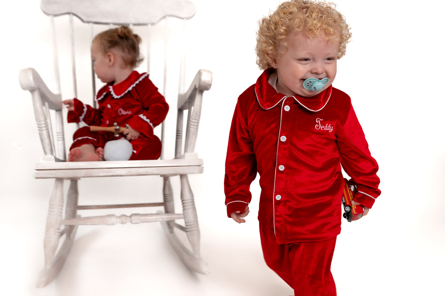 Velvet Children’s Christmas Pyjamas