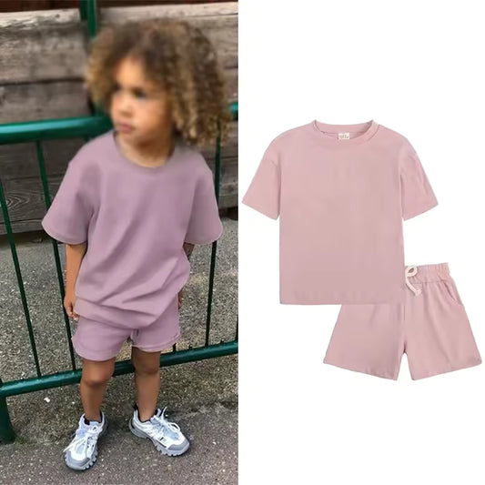 SALE Plain Shorts Set - Colour Choices Available