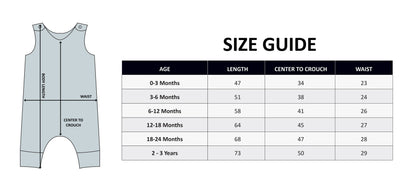 Velvet Mocha Dungarees Romper |  Embroidery Available