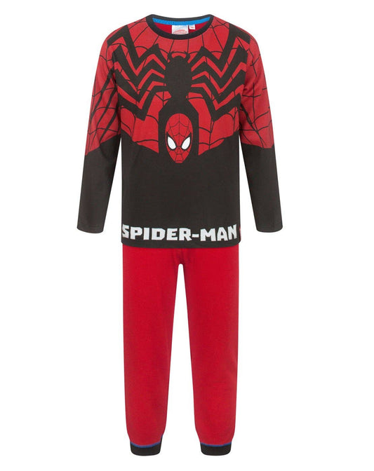Marvel Boys Red Spider-Man Pyjama Set