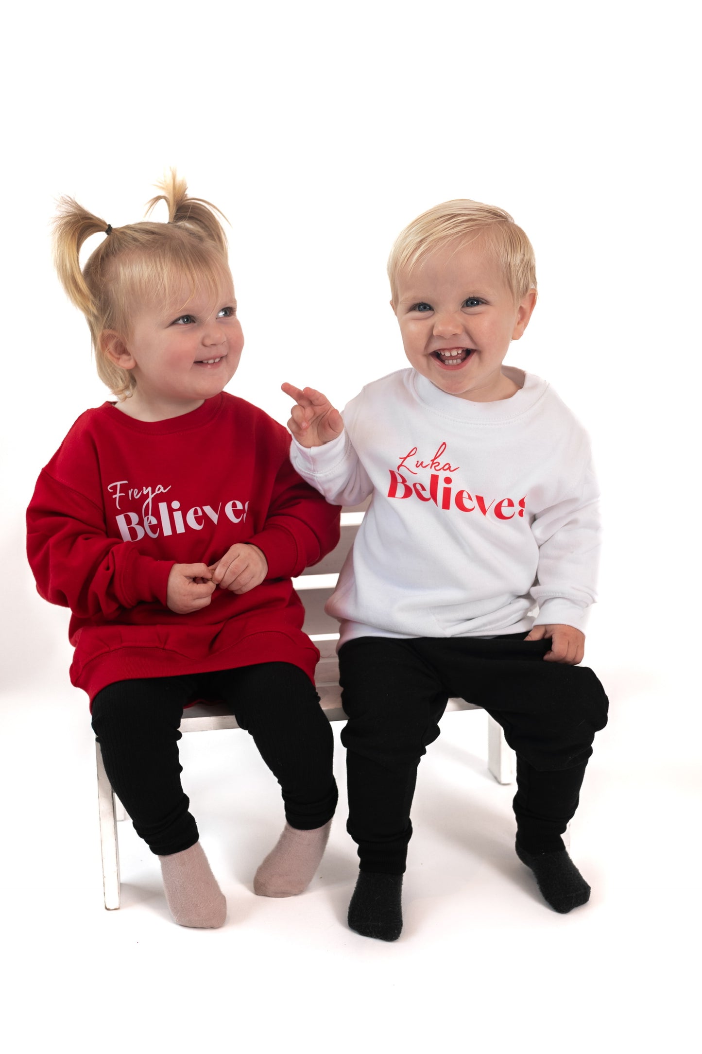 Believes Personalised Children's Christmas T-shirt or Sweatshirt