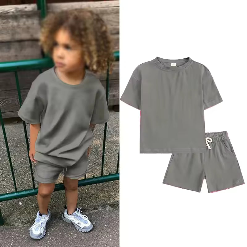 SALE Plain Shorts Set - Colour Choices Available