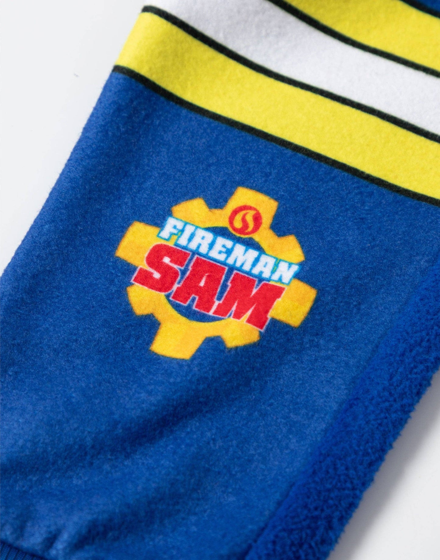 Fireman Sam Boys Blue Fire Suit Uniform Onesie