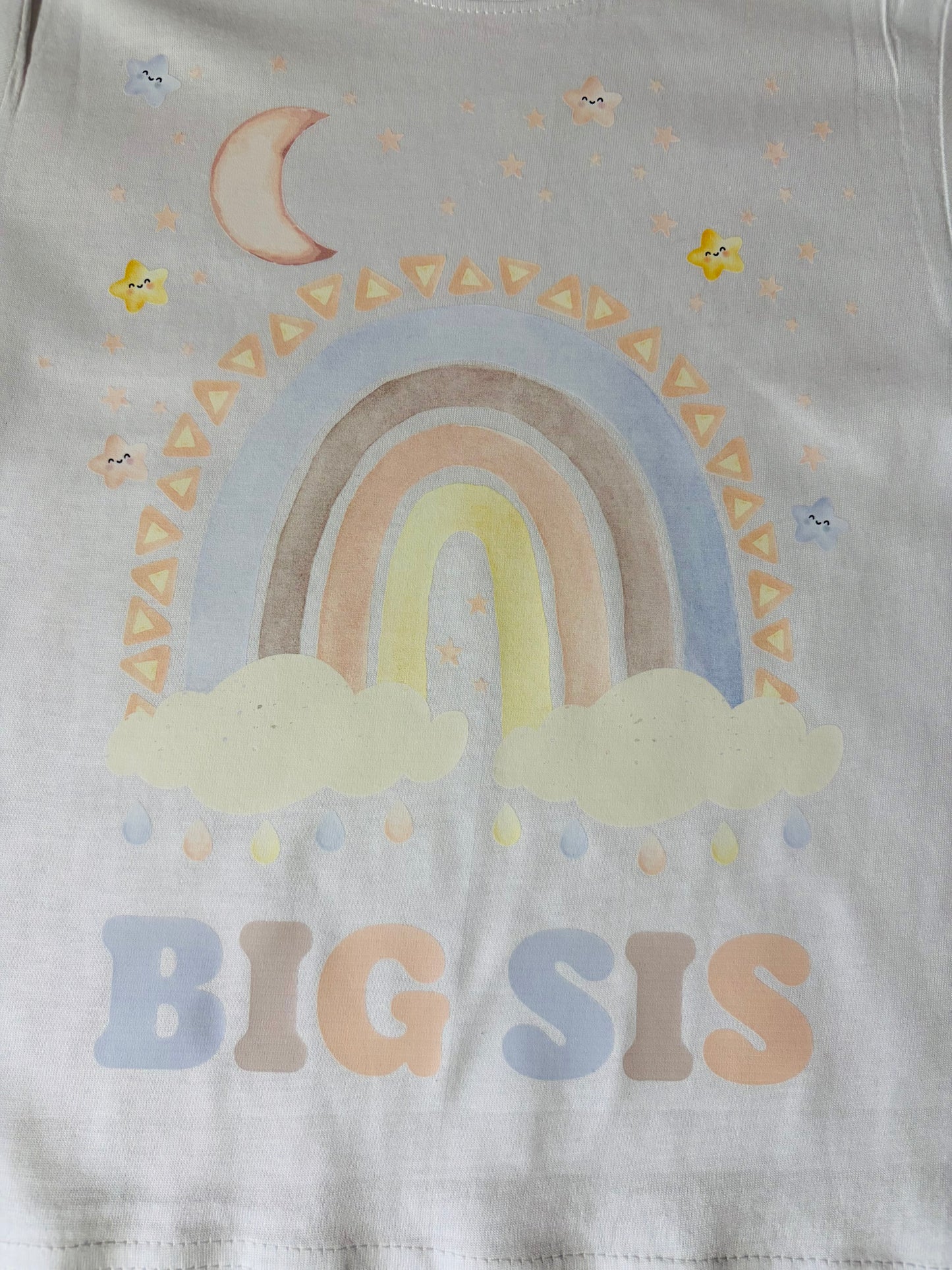 Matching Sibling Babygrow Lil Sis/Bro Top