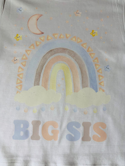 Matching Sibling Babygrow Lil Sis/Bro Top