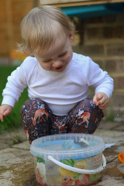 Ecru Ribbed Bodysuit