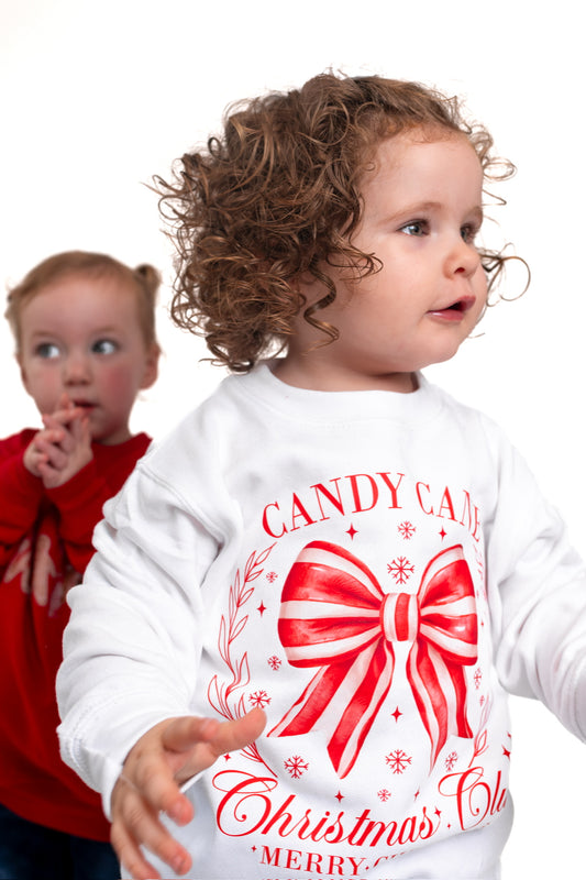 Candy Cane Children's Christmas T-shirt or Sweatshirt