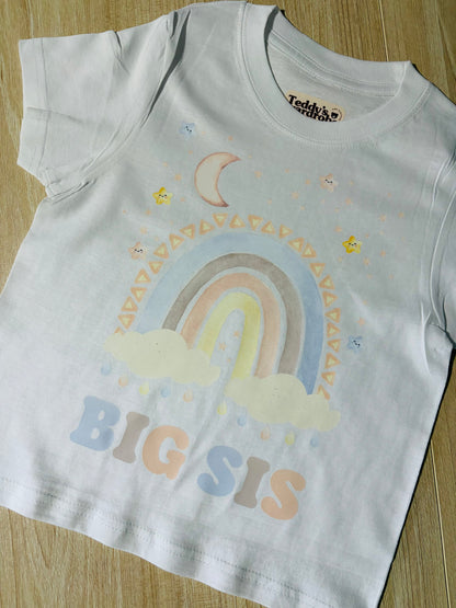 Matching Sibling Babygrow Lil Sis/Bro Top