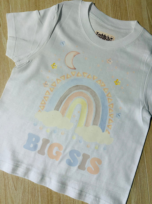 Matching Sibling Babygrow Lil Sis/Bro Top