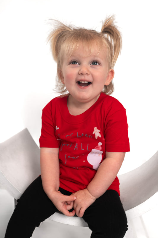 Holly Jolly Children's Christmas T-shirt or Sweatshirt