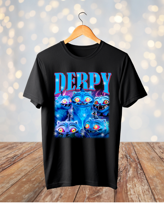 KPOP Demon Hunters Blue Derpy Tiger T-Shirt or Sweatshirt
