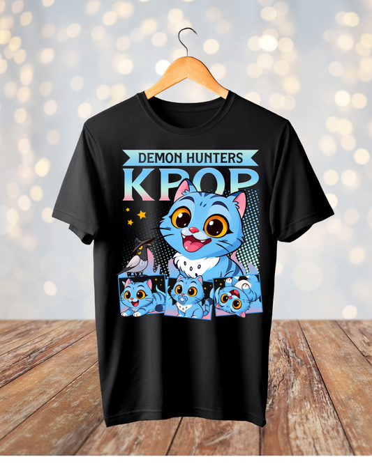 KPOP Demon Hunters Cute Baby Derpy Tiger T-Shirt or Sweatshirt