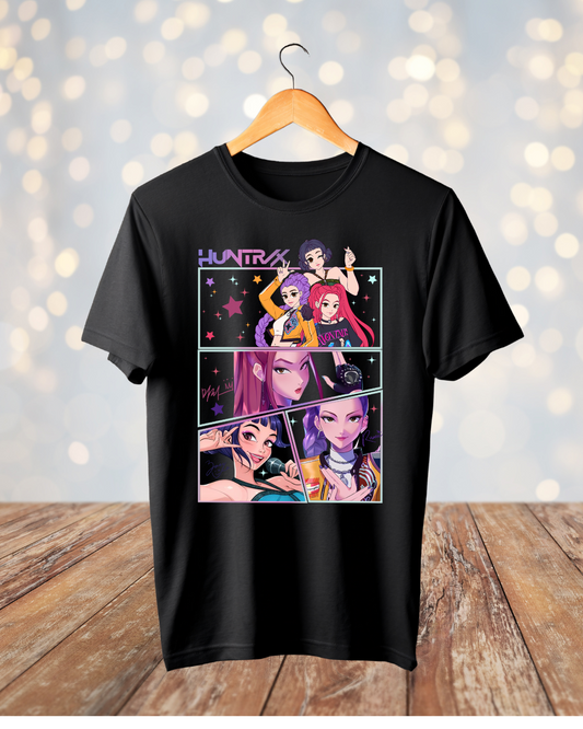 Demon Hunters Huntrix 3 Design T-Shirt or Sweatshirt