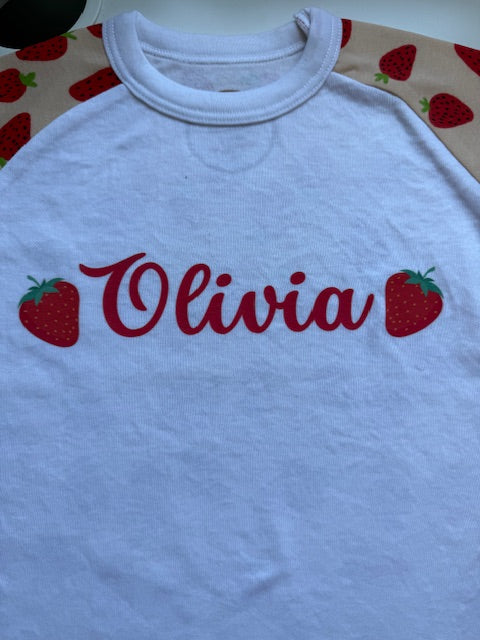 Patterned Personalised Shorts Set
