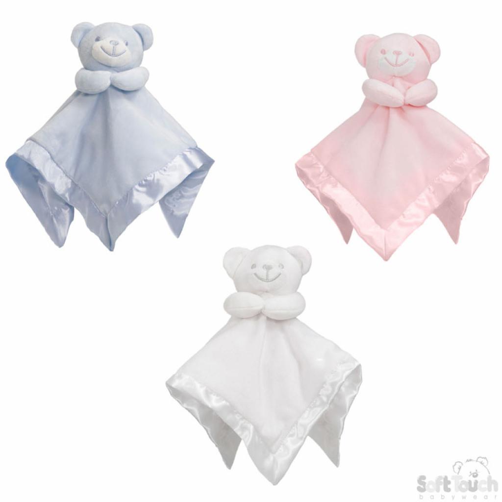 Teddy Comforter - Personalisation Available