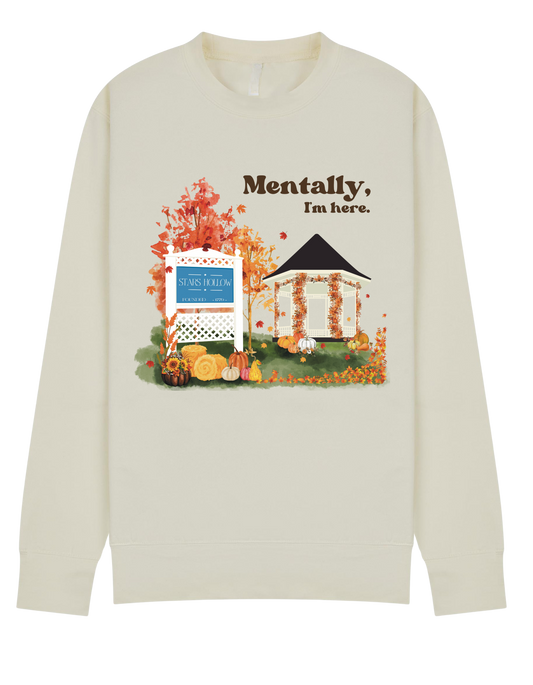 Women's Mentally I'm Here GG inspired