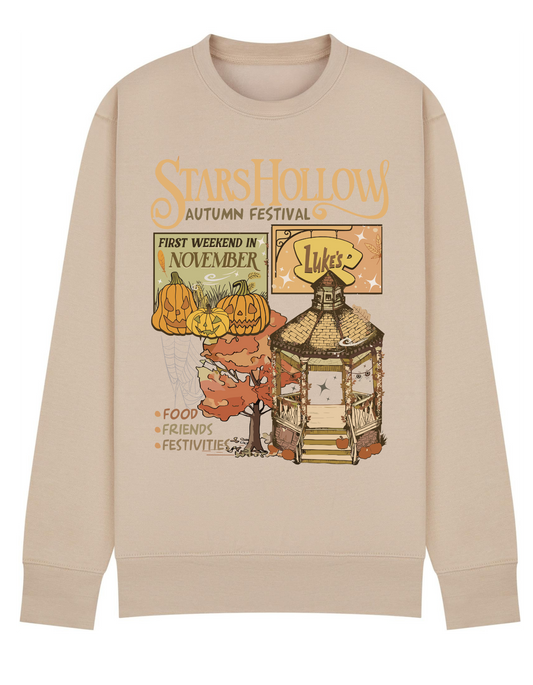 Women's Star's Hollow Pumpkin Autumn Sweatshirt GG inspired