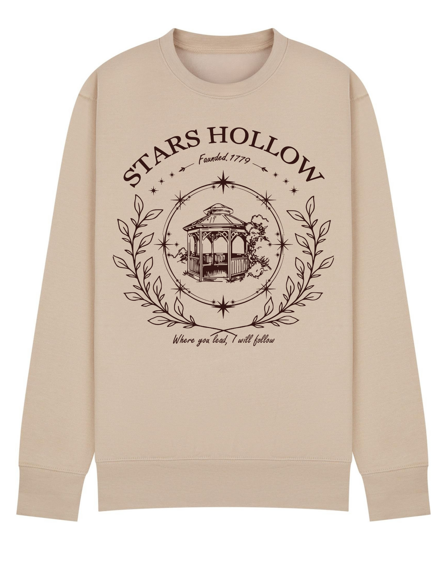 Women's Star's Hollow Mono Drawn Sweatshirt GG inspired