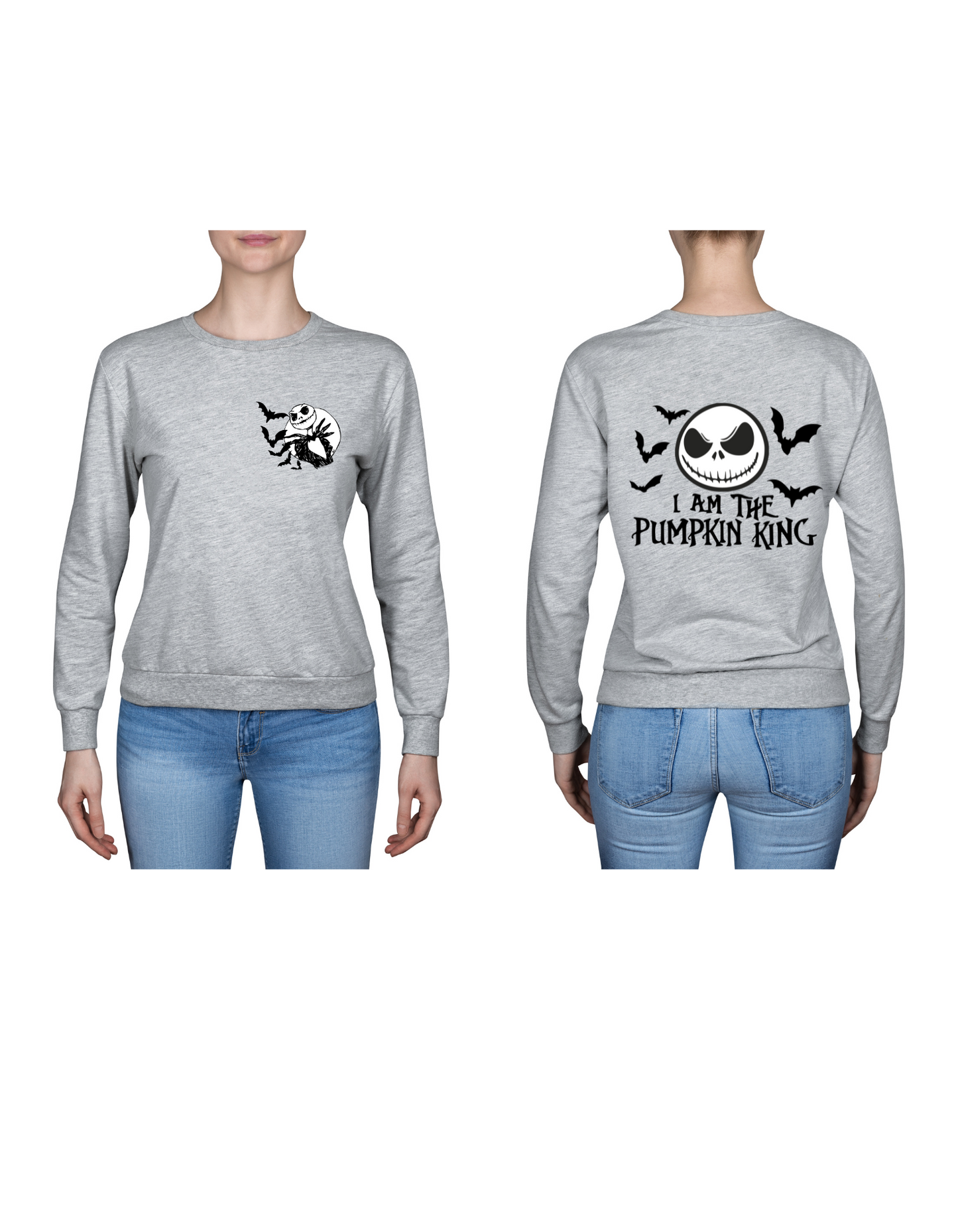 Unisex Adults Pumpkin King Sweatshirt/Hoody/Top