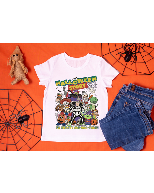Halloween Story Children's Halloween Top
