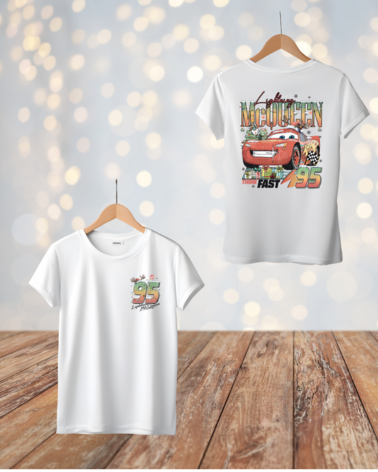 Lightening Radiator Springs Kids Christmas T-shirt or Sweatshirt