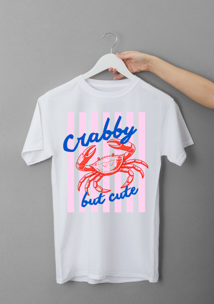 Crabby but Cute Graphic Tee