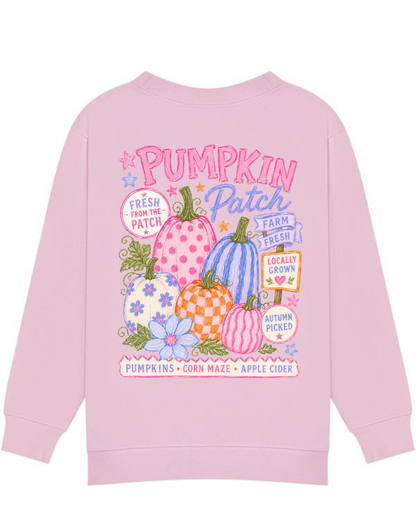 Pink Pumpkin Picking Sweatshirt